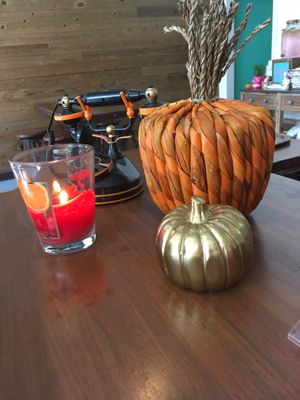 Cute decors for Fall at Chisme Cantina in San Francisco