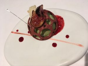 Matcha ice cream at Etude in Paris