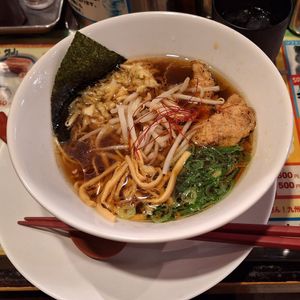 Vegan ramen at Kyushu Jangara Ramen - Seibu Ikebukuro in Tokyo
