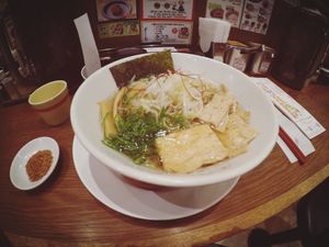 Vegan Ramen  at Kyushu Jangara Ramen - Seibu Ikebukuro in Tokyo