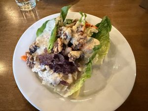 Wedge salad at Twisted Fern in Park City