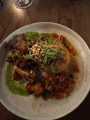 General Tso’s Cauliflowerr  at Twisted Fern in Park City