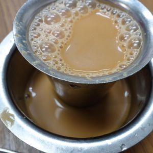 Masala tea at Suriya 素利雅 in Central Singapore