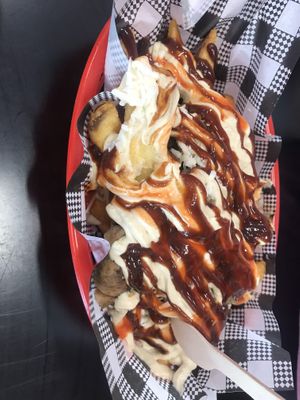 Loaded fries  at Tippler's Tap in South Brisbane