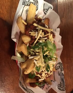 Load fries  at Tippler's Tap in South Brisbane