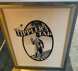 Sign at Tippler's Tap in South Brisbane