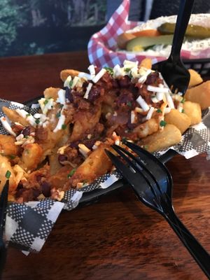 Vegan Chilli Fries at Tippler's Tap in South Brisbane