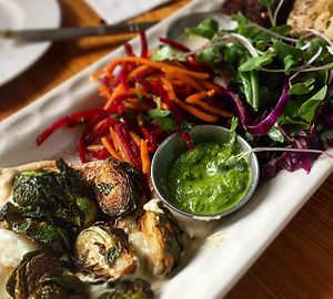 Brussel Sprouts at 1000 Figs in New Orleans