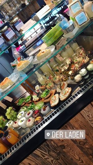 Great Vegetarian and vegan varity  at Der Laden in Garmisch-partenkirchen