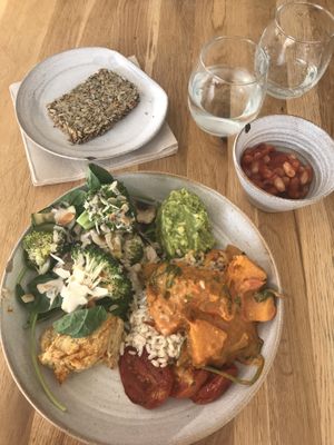Brunch!  at mymuybueno Deli in Mallorca