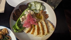 Chorizo and Feta plate $16.00 at Green Man's Arms in Carlton