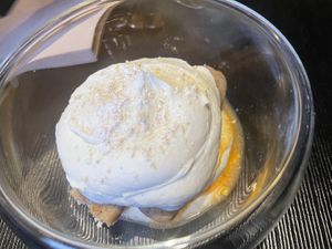 Vegan lemon tiramisu   at Green Man's Arms in Carlton