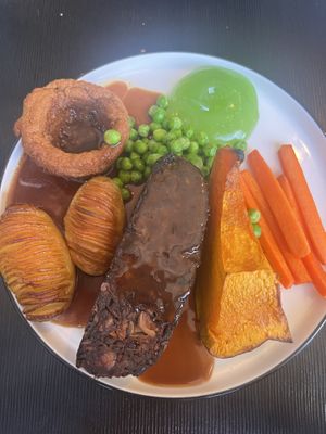 Sunday roast   at Green Man's Arms in Carlton