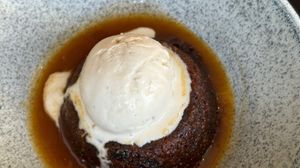 Shared a sticky date pudding. Yum  at Green Man's Arms in Carlton