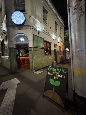 Green Man’s Arms 🍺🌱 #Veganuary at Green Man's Arms in Carlton