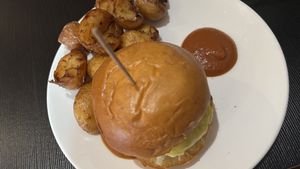 Beyond burger -$20 special on Thursday   at Green Man's Arms in Carlton