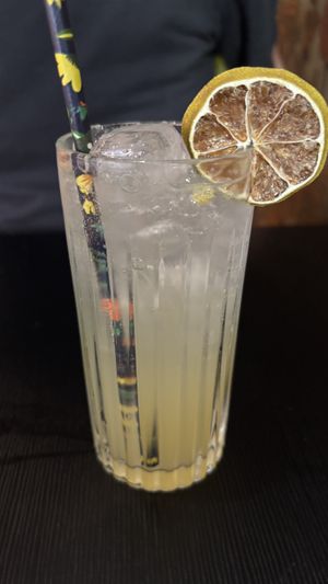 Nice splice mocktaill  at Green Man's Arms in Carlton