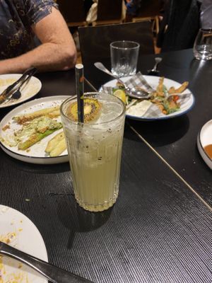 kiwi-ade mocktail  at Green Man's Arms in Carlton