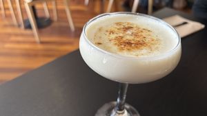 Crème brûlée-tini  at Green Man's Arms in Carlton