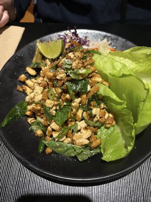 Tofu larb   at Green Man's Arms in Carlton