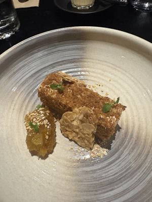 Almond Mousse cake (GF)   at Green Man's Arms in Carlton