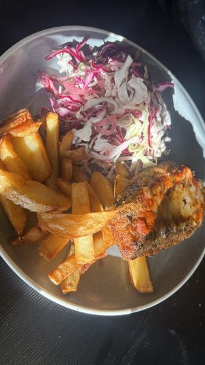Eggplant Parma   at Green Man's Arms in Carlton