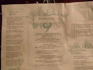 vegan items are now marked on the menu at Green Man's Arms in Carlton