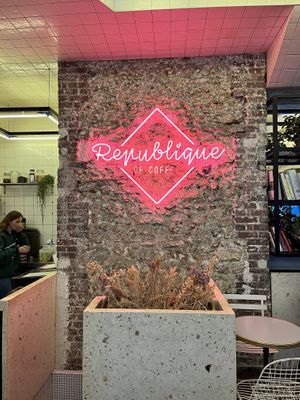   at Republique of Coffee in Paris