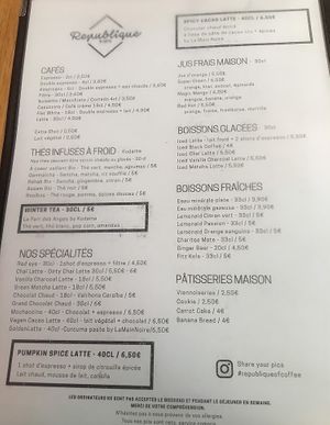  at Republique of Coffee in Paris