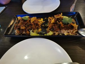 Eggplant curry at Atticus Finch in Rotorua