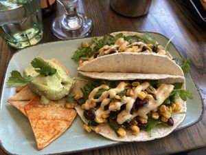 Black bean tacos   at Atticus Finch in Rotorua