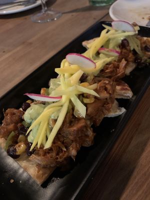 BBQ Jackfruit tacos  at Atticus Finch in Rotorua