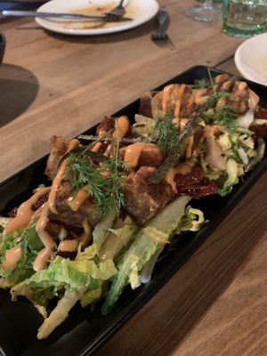 “Spiced” tofu  at Atticus Finch in Rotorua