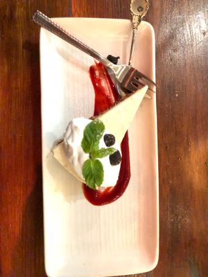 Date coconut and cashew nut tart at Atticus Finch in Rotorua