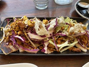 Jackfruit goodness at Atticus Finch in Rotorua
