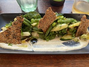 Roasted veggies at Atticus Finch in Rotorua