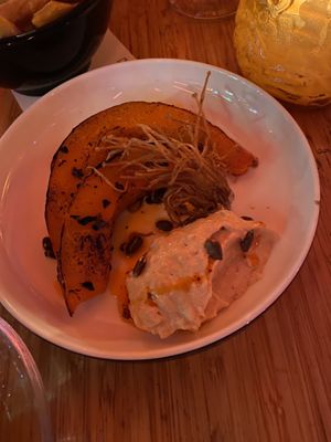 Pumpkin to share  at de TonTon Club in Amsterdam