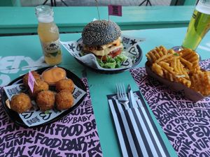 Dinner at Vegan Junk Food Bar - De Pijp in Amsterdam