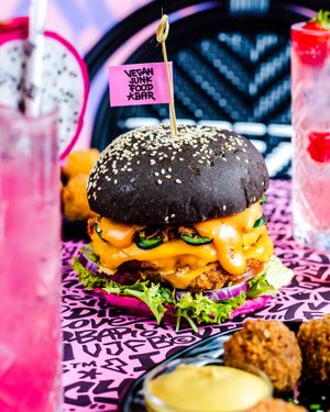 Notorious Sumo Burger at Vegan Junk Food Bar - De Pijp in Amsterdam
