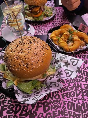 Lecker  at Vegan Junk Food Bar - De Pijp in Amsterdam