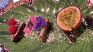 The Magical Sweety dessert. at Vegan Junk Food Bar - De Pijp in Amsterdam