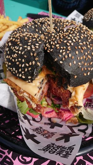 first cut  at Vegan Junk Food Bar - De Pijp in Amsterdam