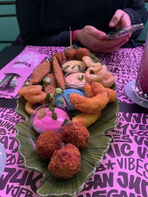   at Vegan Junk Food Bar - De Pijp in Amsterdam