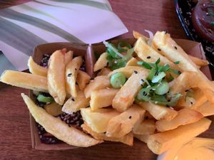 Fries at Vegan Junk Food Bar - De Pijp in Amsterdam
