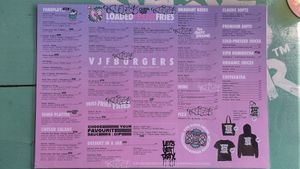 Menu May 2022 at Vegan Junk Food Bar - De Pijp in Amsterdam