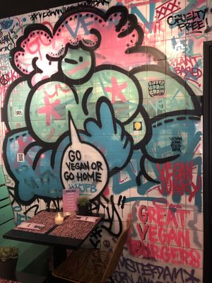   at Vegan Junk Food Bar - De Pijp in Amsterdam