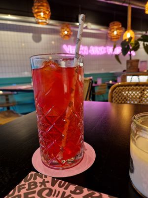 Combucha at Vegan Junk Food Bar - De Pijp in Amsterdam