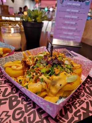 Vegan BBQ Ribs at Vegan Junk Food Bar - De Pijp in Amsterdam