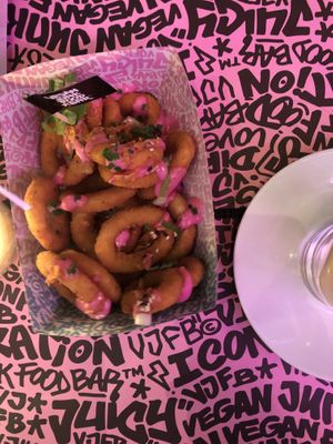 Onion Rings  at Vegan Junk Food Bar - De Pijp in Amsterdam