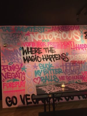   at Vegan Junk Food Bar - De Pijp in Amsterdam